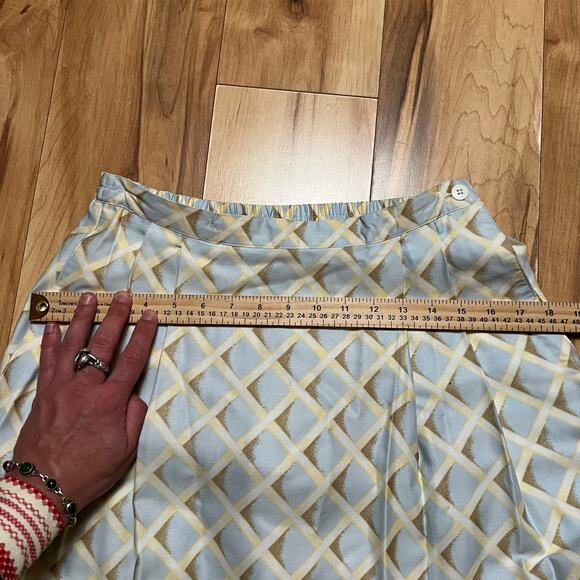 VINTAGE 90s Rare Eagles Eye Easter Maxi Skirt Size M Retro Bunny Cottagecore - Picture 6 of 7